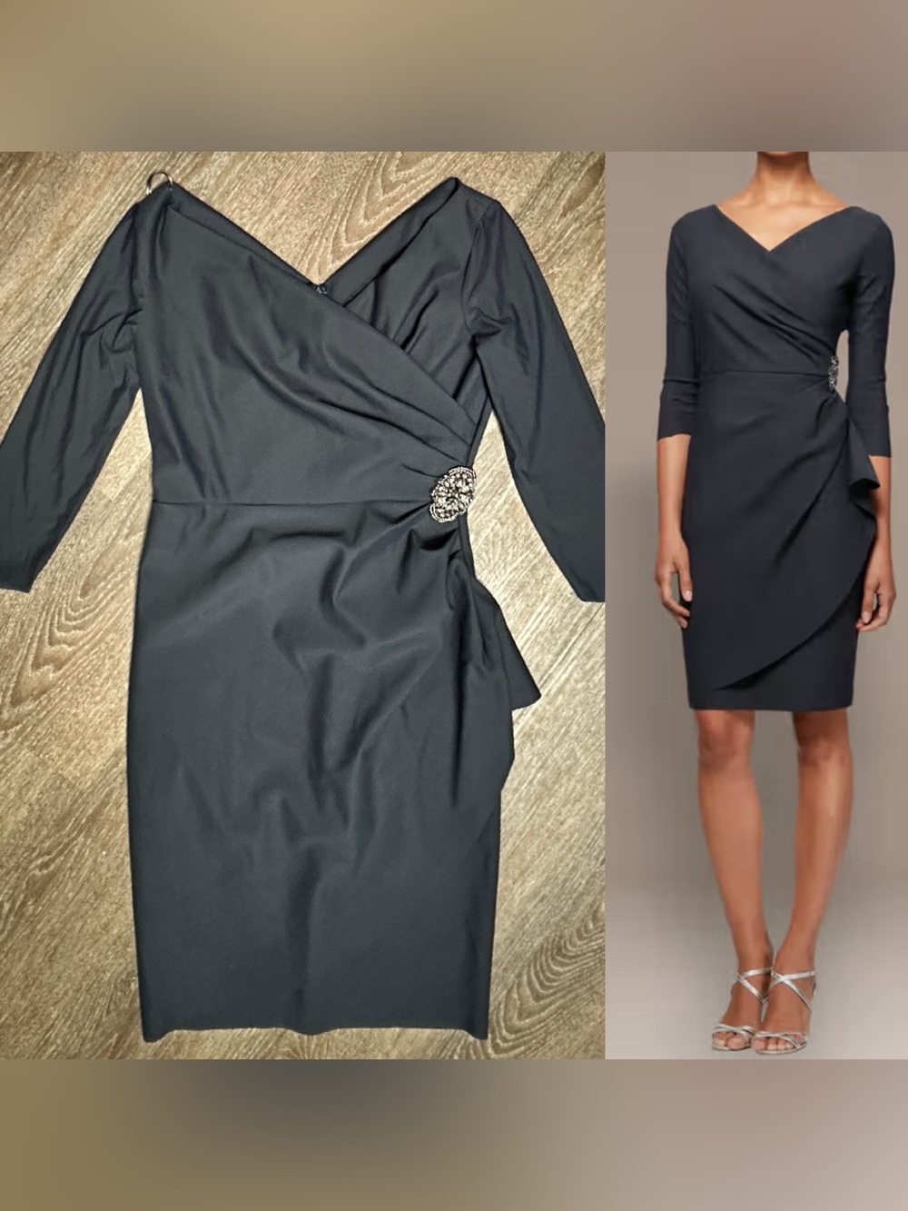 Alex Evenings
NEW ALEX EVENINGS
contour collection
embellished Dress Size 6 - Picture 7 of 9